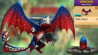 Triple Strype Max Level 134 An Mode - Unique Triple Stryke - Dragonsrise Of Berk