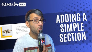 Creating a Simple Section using Bertha AI - Elementor Wordpress Tutorial