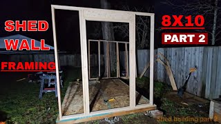 8x10 Storage Shed Building || Part 2 by Handyman Jeff 103 views 2 months ago 8 minutes, 7 seconds