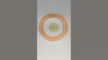 Beautiful #spirograph #asmr #spirographity #satisfying #pattern #viral #usa #shorts #rihanna