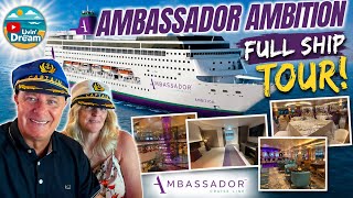 Ambassador Ambition. Full ship tour, including Doreen & Betty interview 🤣