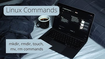 Beginners Linux Commands in 8 min - create-move-delete files and directories