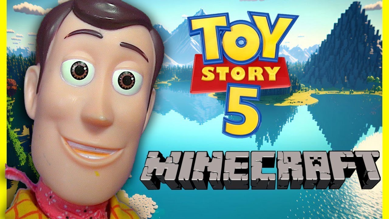 Toy Story 5 MINECRAFT Multiverse Spider-Man Woody Buzz Lightyear Forky ...