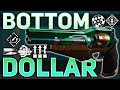 Bottom Dollar Review (The God Rolls) | Destiny 2 Season of the Chosen