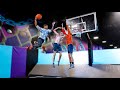 Trampoline Basketball but it’s only Pro Dunkers...