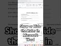 How to Show or Hide the Ruler in Microsoft Word - 2025