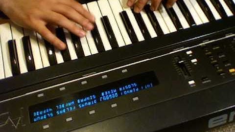 Malfunctioning Ensoniq ESQ-1