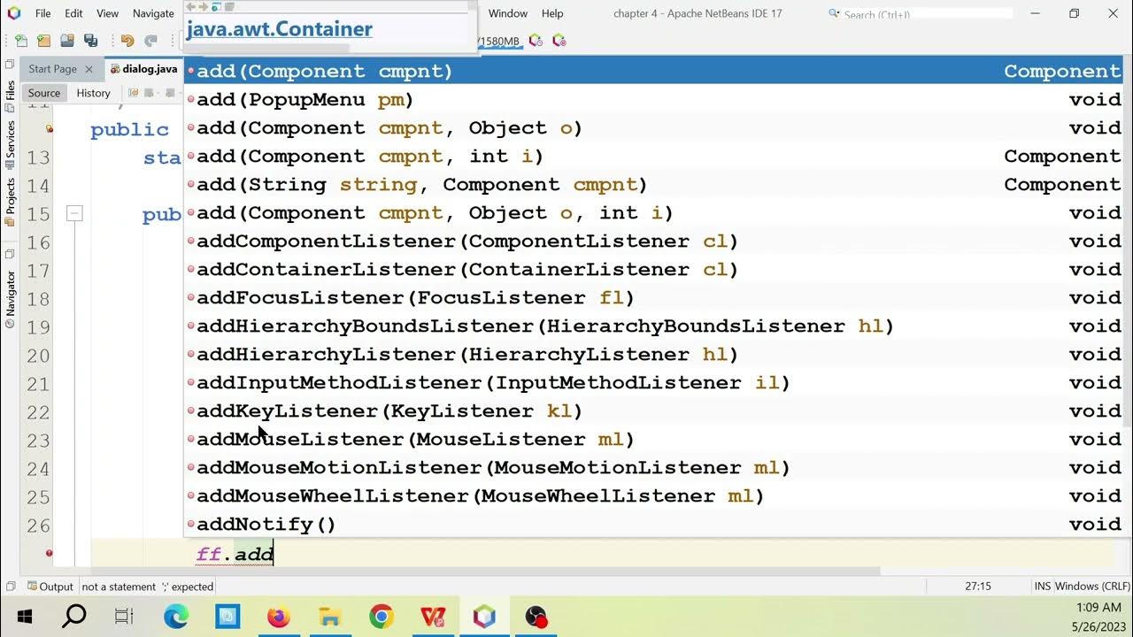 Java Swing: JDialog - YouTube