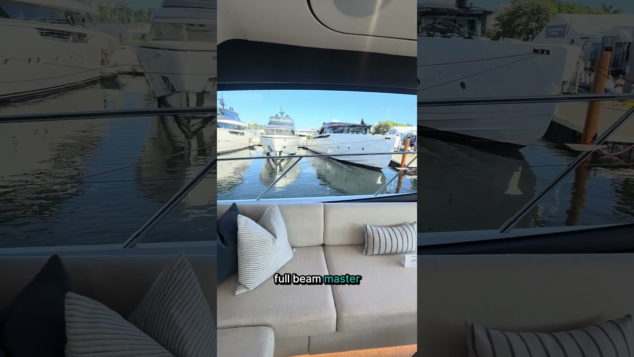 This yacht brings big-boat luxury to the 58' range — and we’re breaking it down in under 58 seconds!