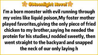 I'm a born monster with evil running through my veins like liquid poison, My foster mother played