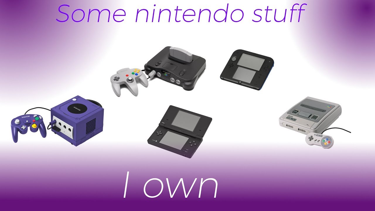 Nintendo stuff I own | Video Game Ventures #1