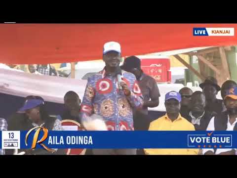 RAILA : I WILL NOT DEBATE A THIEF (RUTO) BABA VOWS HAWEZI ATTEND DEBATE YA MWIZI!