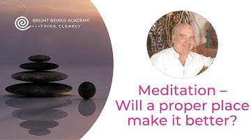 By creating a proper place to meditate, will this make it better   Day 23   Peter Paul Parker