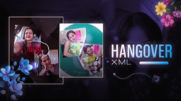 Hangover Edit Preset 🤤✨| Ae Inspired XML Preset Alight Motion | Like 9teen.fx