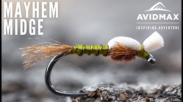 How to tie the Mayhem Midge | AvidMax Fly Tying Tuesday Tutorials