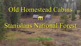 2017 11 23 Old Homestead Cabins in Stanislaus National Forest