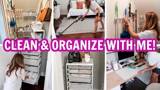 HUGE CLEAN, DECLUTTER, & ORGANIZE WITH ME! | EXTREME CLEANING MOTIVATION  ORGANIZING IDEAS!