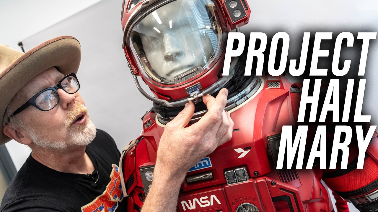 Adam Savage Reviews Project Hail Mary's Spacesuit!