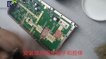 5.2G/5.8Ghz UAV jammer module circuit board installation process