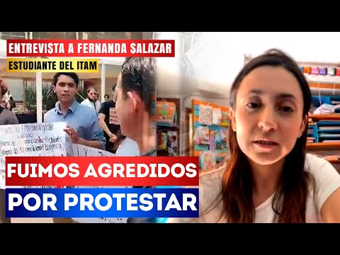 Equipo de Xóchitl AGREDE a ESTUDIANTES del ITAM por protestar en contra: Fernanda Salazar