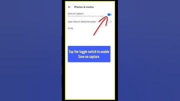 How to Turn ON and OFF Auto-save photos Options from messenger app #shorts