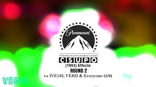 Paramount Pictures Csupo V5 (1993) Effects Round 2 vs IVE135, VEHD & Everyone (2/9)