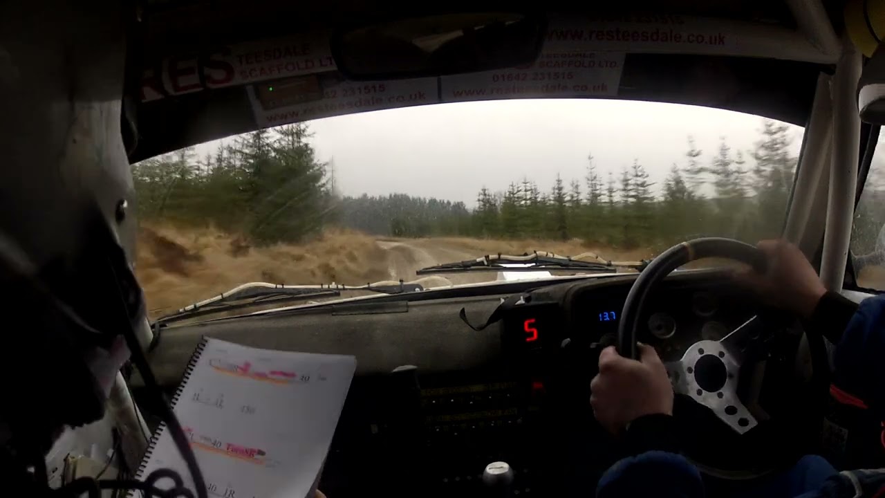 Riponian Stages Rally 2025 SS4 Gale Rigg 2 Andy Davison/Tom Murphy