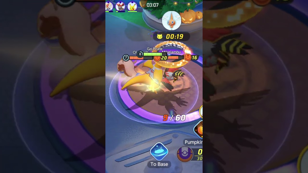 Pok&eacute;mon Unite Quick Battle Of Halloween in Mer Stadium Dragonite Shorts Part 15 I 2025 I Game on I