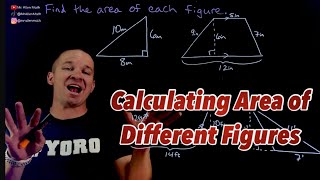 Calculating Area of Triangles, Trapezoids, and Parallelograms