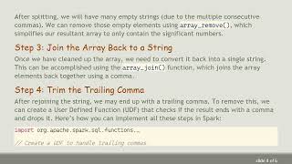 How to Replace Multiple Commas in a String Column with a Single Comma in Spark Net Worth