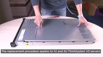 ThinkSystem V3 removing an Integrated Diagnostics Panel