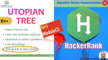 25:Utopian Tree | Hackerrank C++ Algorithm Solution
