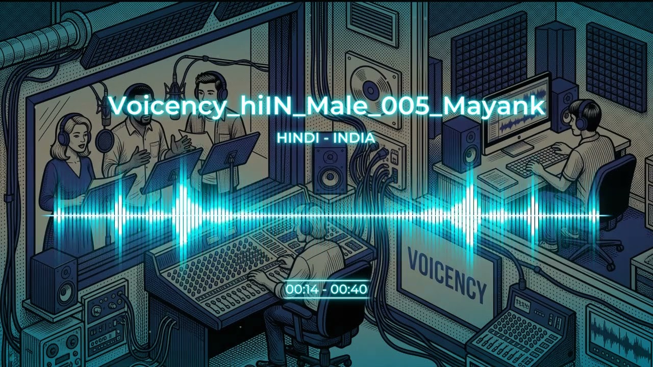 Hindi Male Voice - Voicency_hiIN_Male_005_Mayank