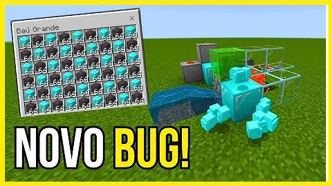 NOVO BUG de DUPLICAR QUALQUER BLOCO no Minecraft Bedrock 1.21! 😱