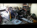 Homemade dyno  big block mustang shoots a fireball