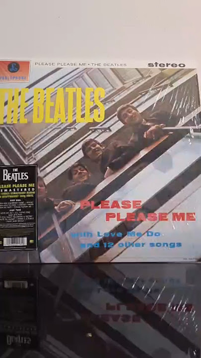 The Beatles Please Please me album black vinyl #thebeatles #music #vinyl #beatles