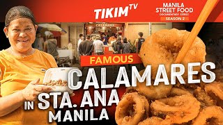 FAMOUS CALAMARES in STA ANA MANILA | Calamares de Sta. Anna Story |TIKIM TV