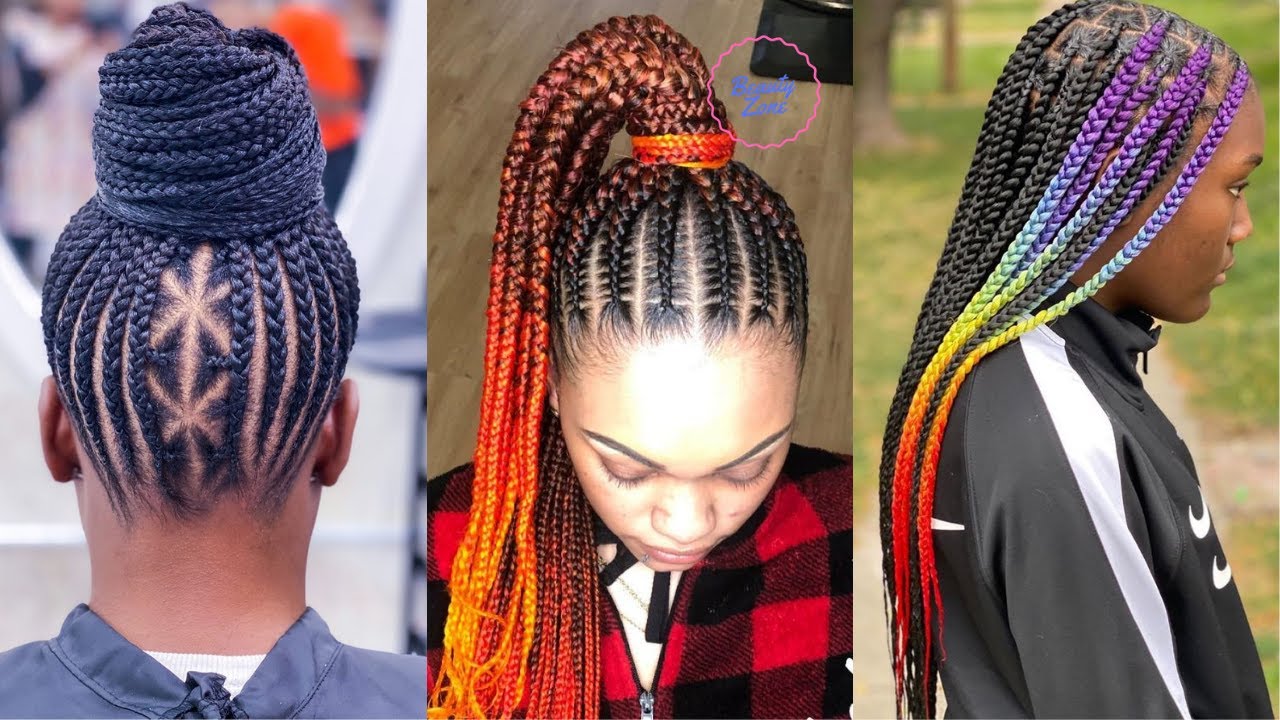 Featured image of post New Braids Styles 2021 / If you see that a braided style has a cornrow that stretches from the front to the back, moving down the center, you can be twisting fulani braids into two buns is enough to look at a simple style from a new perspective.