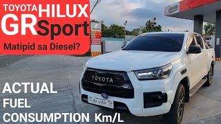 Actual Fuel Consumption ng HILUX GRS