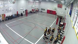 2022 1A Girls Provincial Volleyball Vanguard vs. Leoville screenshot 4