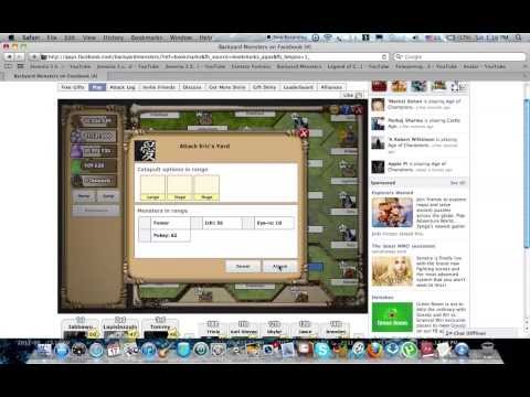 Backyard Monsters - How to kill a champion in an enemy base The Gay Way by Funny Bone