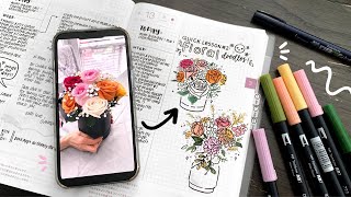 Quick Lesson #2: Doodling Floral Arrangements