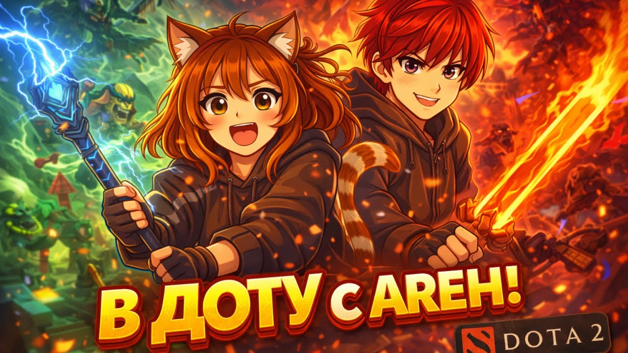 Дота с Ареном ♥ Dota 2