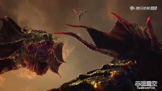 Scene from Swallowed Star: Showdown on Primeval Star (2026)