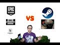 Store fight: Epic Games vs Valve Steam - unreal engine