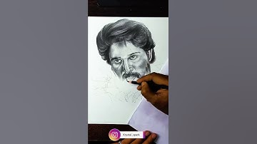 Pushpa Drawing || Allu Arjun Drawing