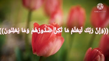 بعض أيات من سورة النحل بصوت القارئ إسلام صبحي ولا أروع