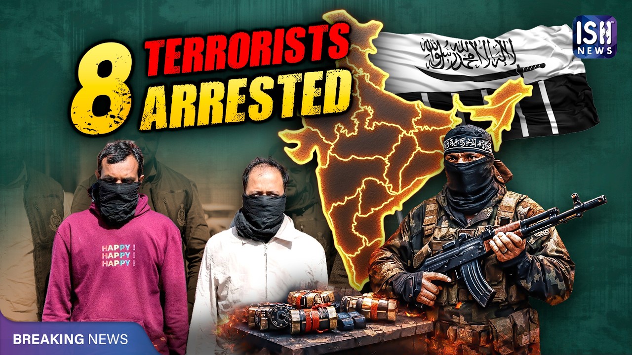 8 Arrested in Lashkar-Linked Terror Plot in India | ISH News