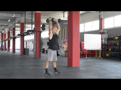 P21E: Double Dumbbell Ground to Overhead 