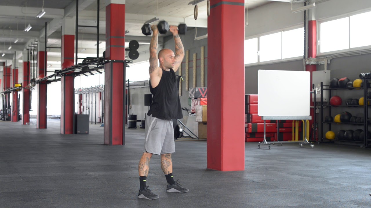 Dumbbell Ground to Overhead 